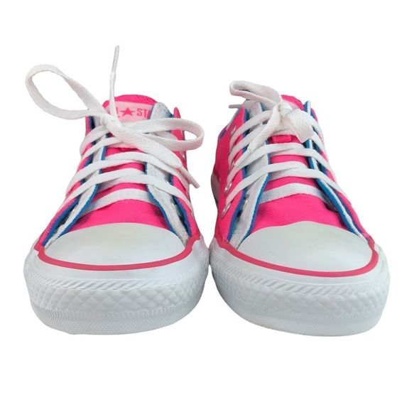 Unisex Converse All Star Chuck Taylor Double Upper Low Top sz 3M/5W - Picture 3 of 10